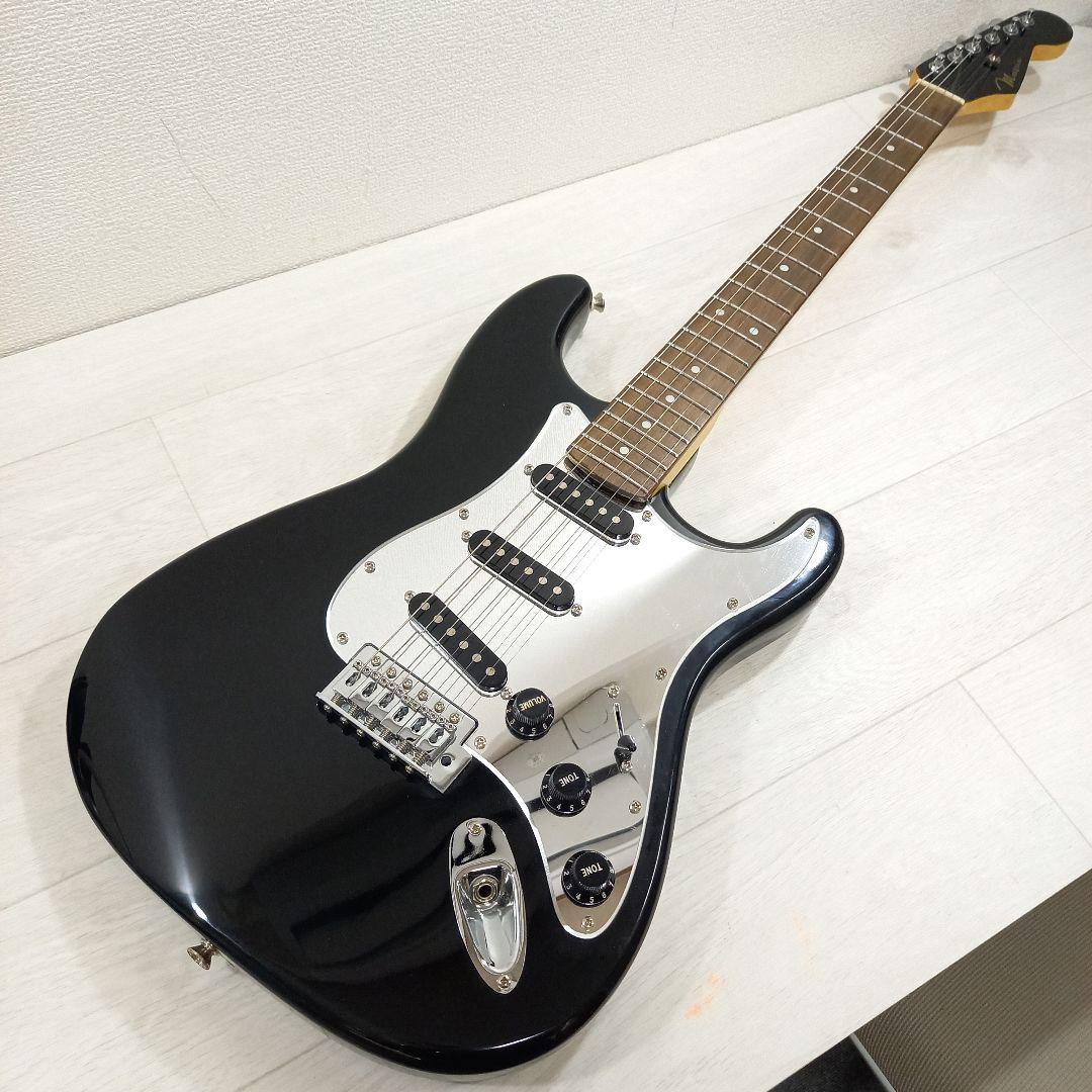 MAVIS ストラトキャスター ブラック 黒 メイビス エレキギター - メルカリ