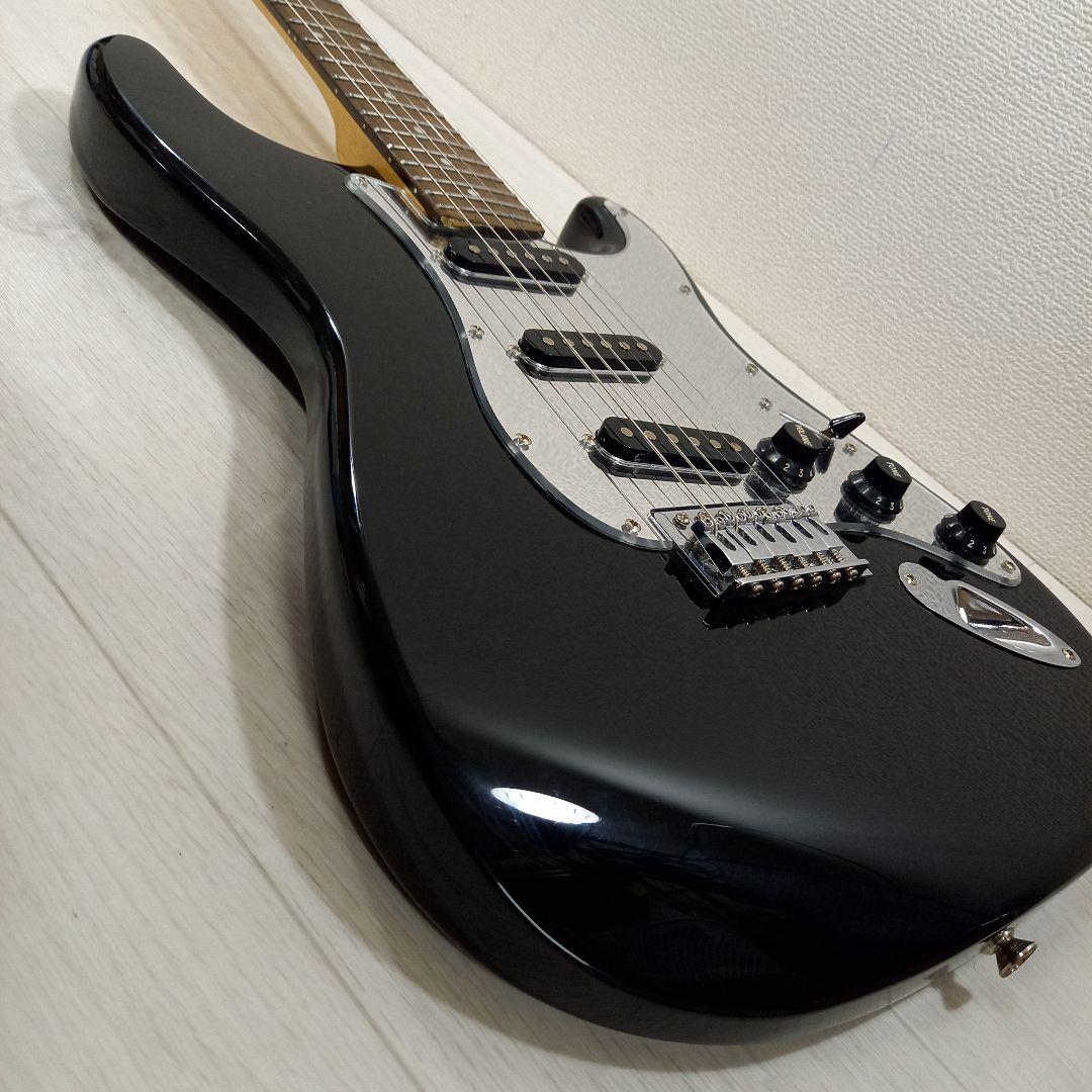 MAVIS ストラトキャスター ブラック 黒 メイビス エレキギター - メルカリ