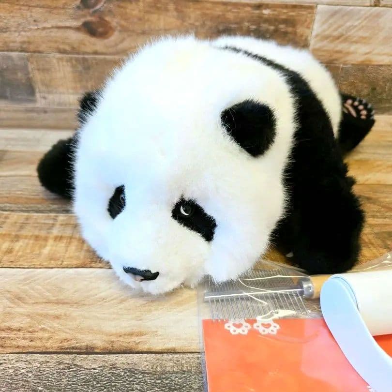 Chongker リアルパンダぬいぐるみ 大熊猫 手作り ギフトMenglan①