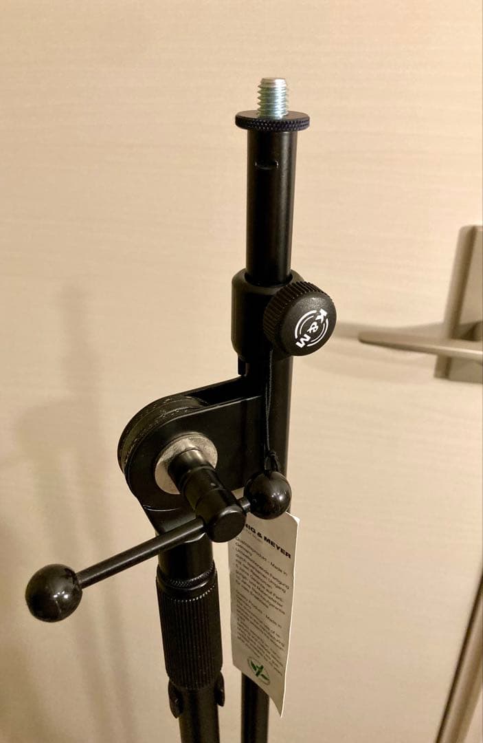 ほぼ未使用 K&M オーバーヘッドマイクスタンド 6月上旬までの出品