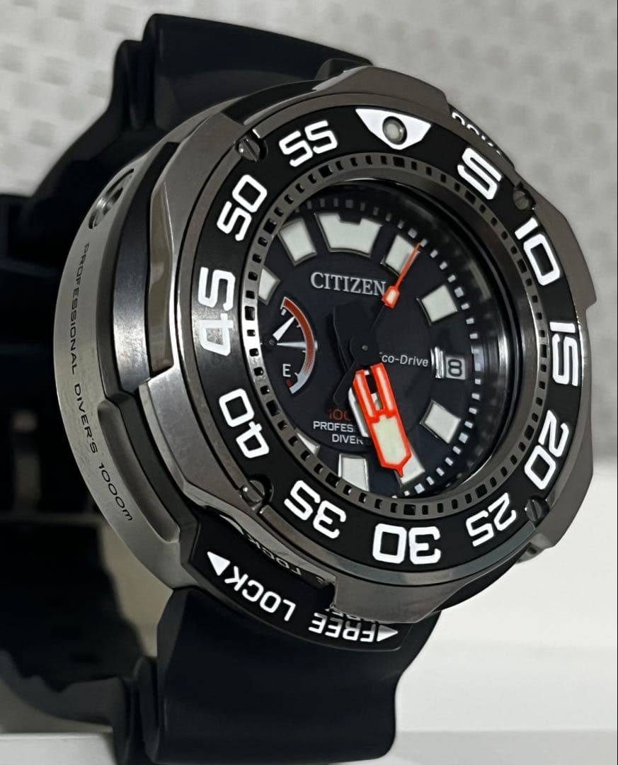【美品】CITIZEN／PROMASTERプロフェッショナルダイバー1000m