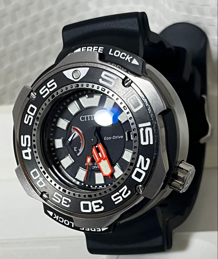 【美品】CITIZEN／PROMASTERプロフェッショナルダイバー1000m