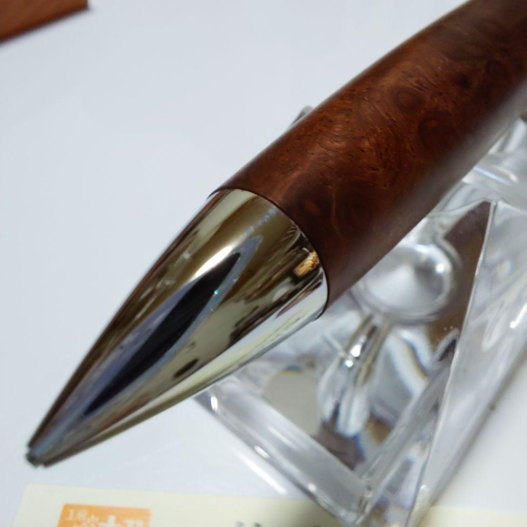 未使用に近い！ 工房楔 花梨こぶ杢 上杢 ペンシル楔 シャーペン