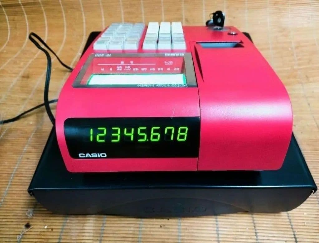 カシオレジスター TE-400 フル設定無料 美品PC連携売上管理 303136