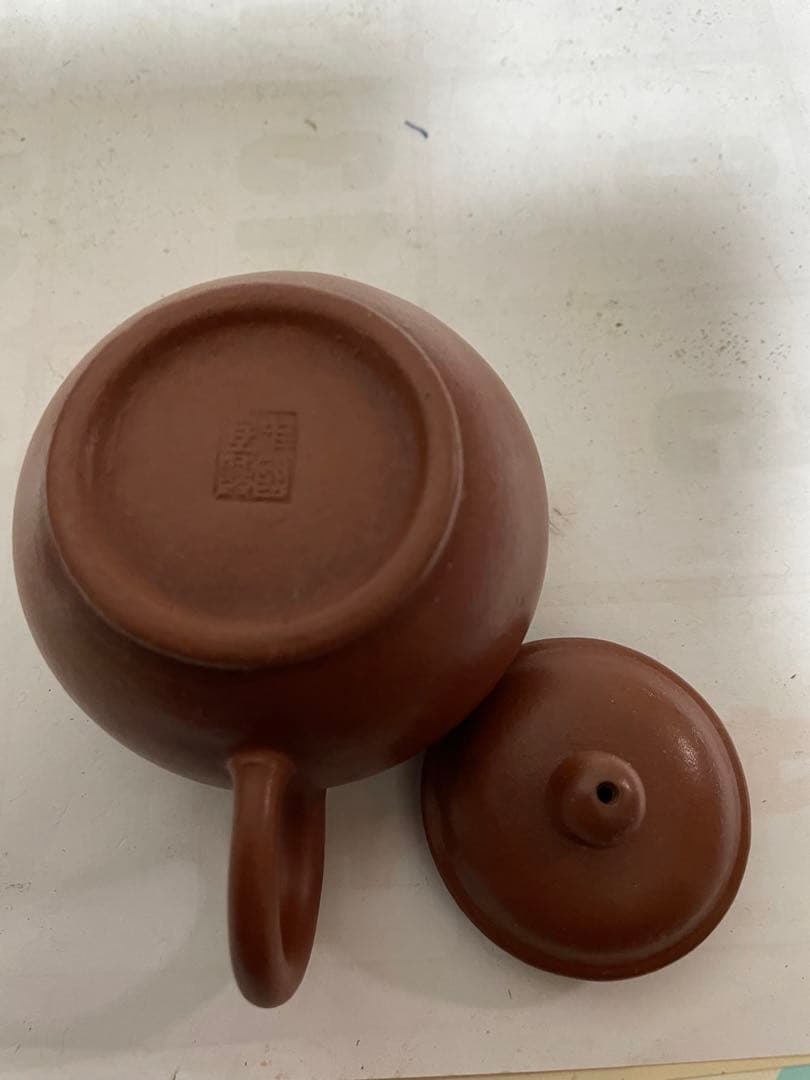 急須　紫砂　朱泥　中国宜興　古美術