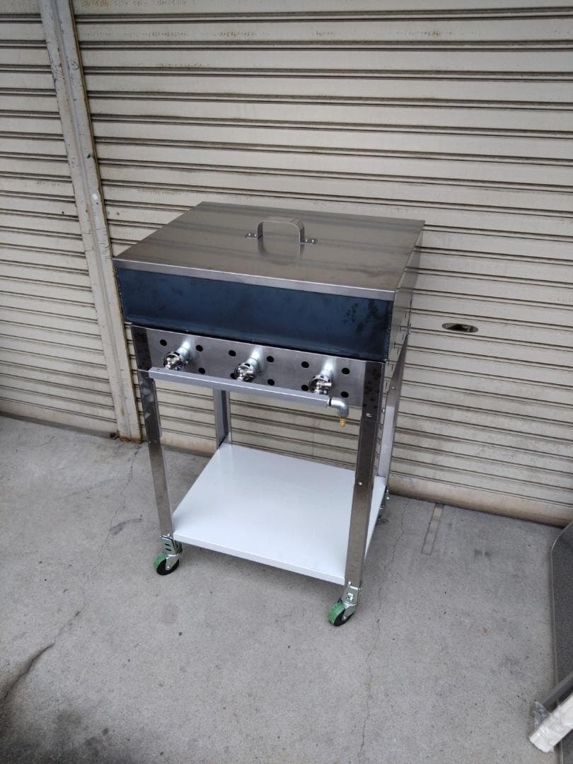 売れてます ネット専用品 石やきいも釜 キッチンカー プロパンガス用 焼きいも祭