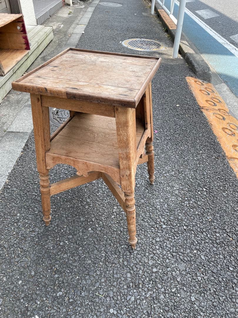 北*陽様 オークションスタート！CASICA購入 木製花台テーブル