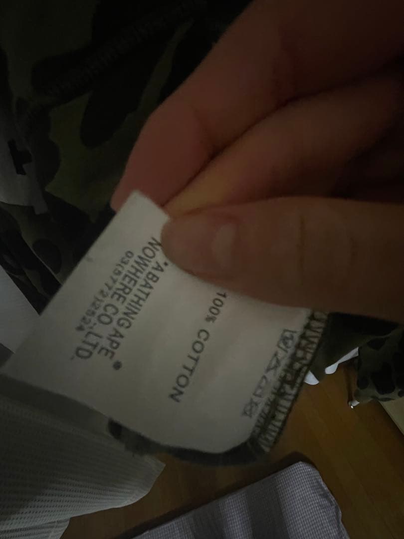 BAPE 迷彩 パーカー a bathing ape エイプ