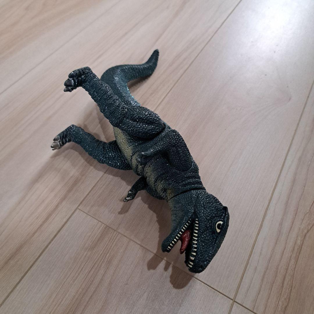ゴロザウルス 1993 日本製 可動式 ゴジラフィギュア グリーン 硬質