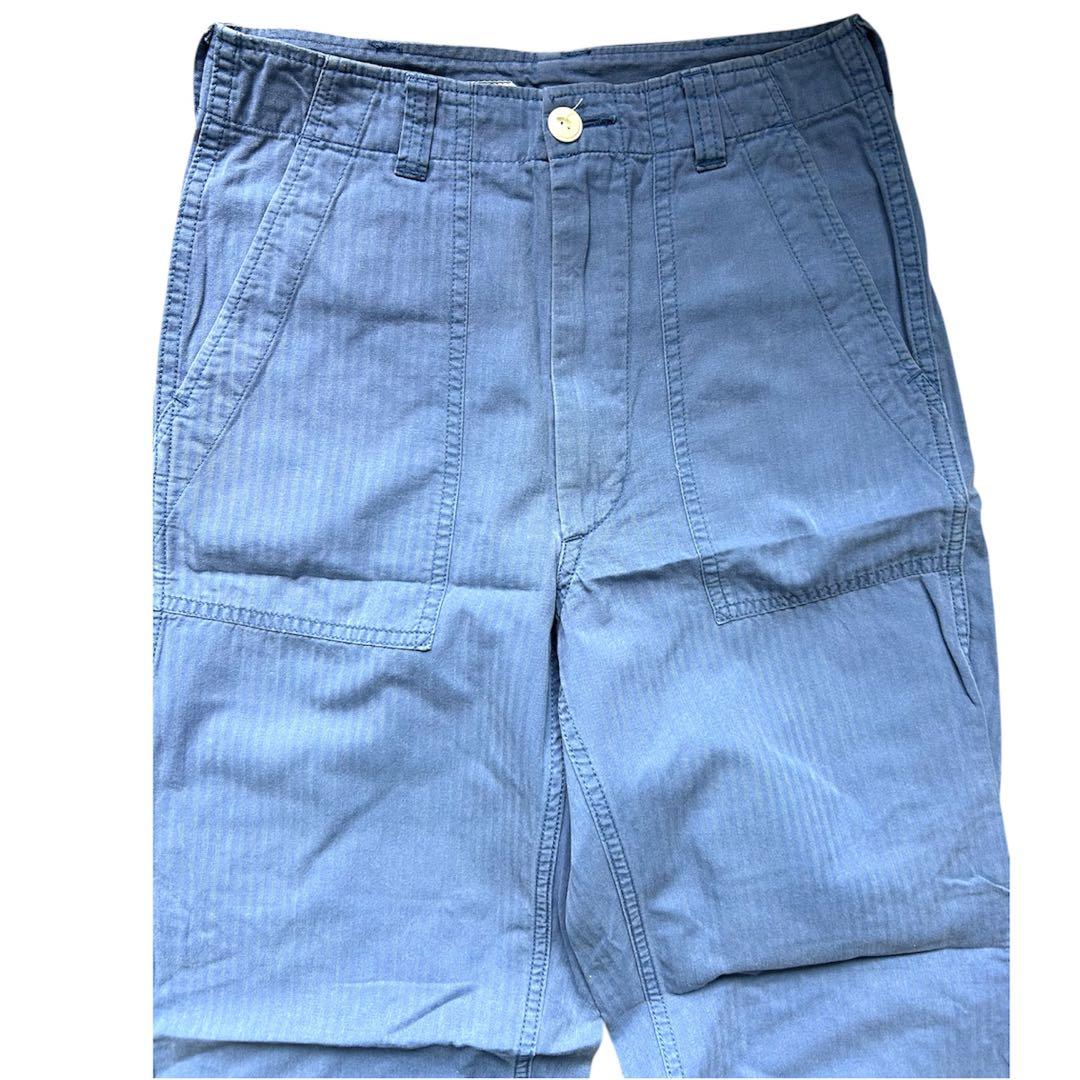 ⭐︎週末値下げ⭐︎美品⭐︎MADISON BLUE チノパン サイズ01 青