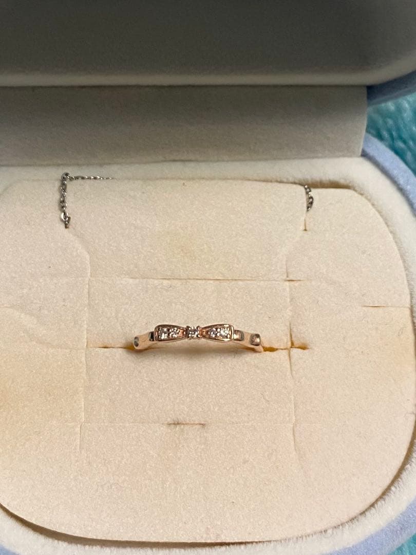 canal4°Ck10ピンクゴールドリング3号