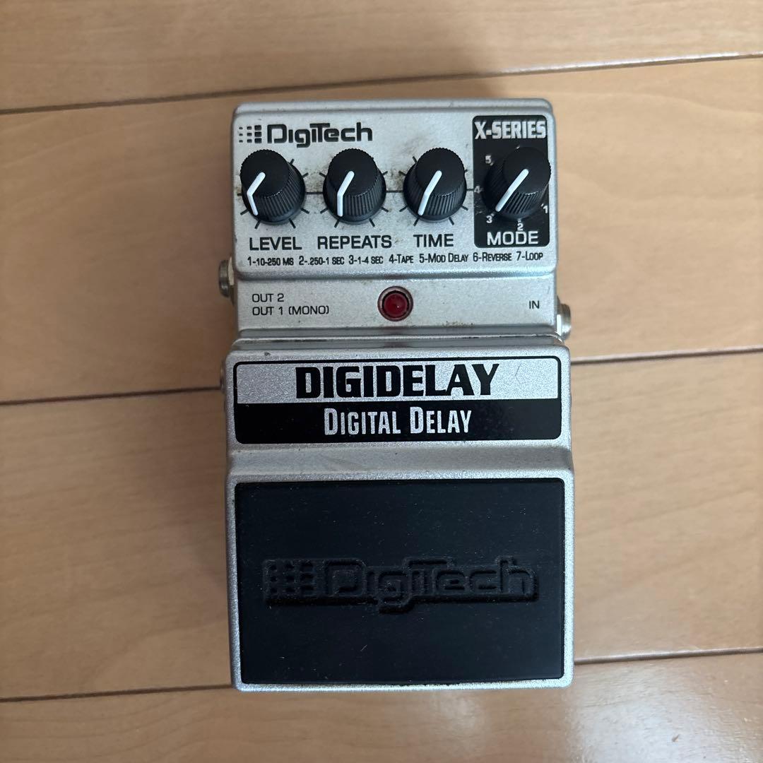 箱・説明書付き】DigiTech DIGIDELAY デジタルディレイの通販はau PAY