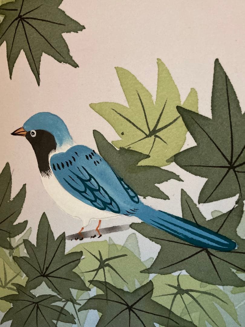 掛け軸 4本セット 四季花之図 慶胤 絹本 尺八 花鳥 春夏