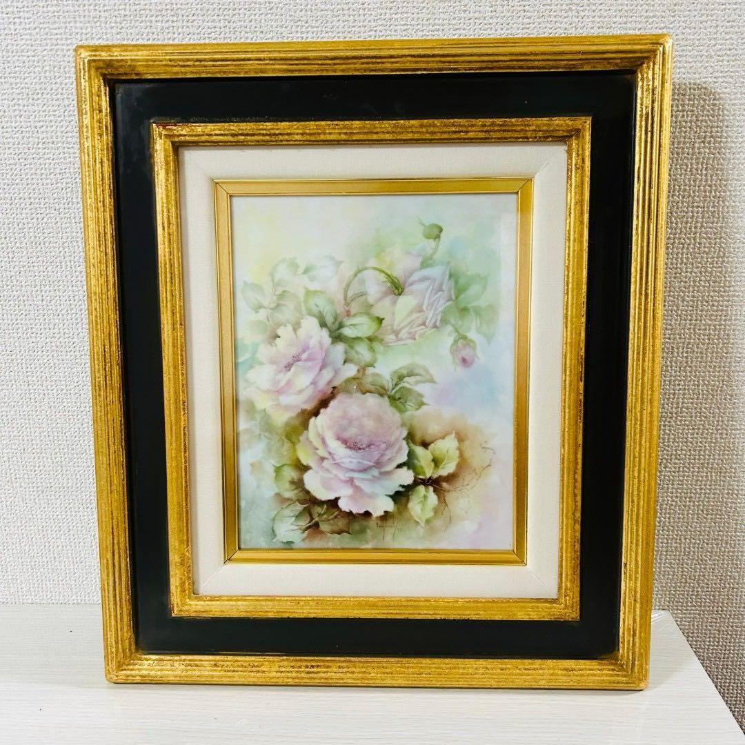 ゴールド色彩額縁（アンティーク風）絵画用外形約30.0cm×約36.5cm