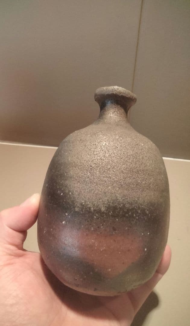 備前焼　的野求　徳利　ぐい呑み