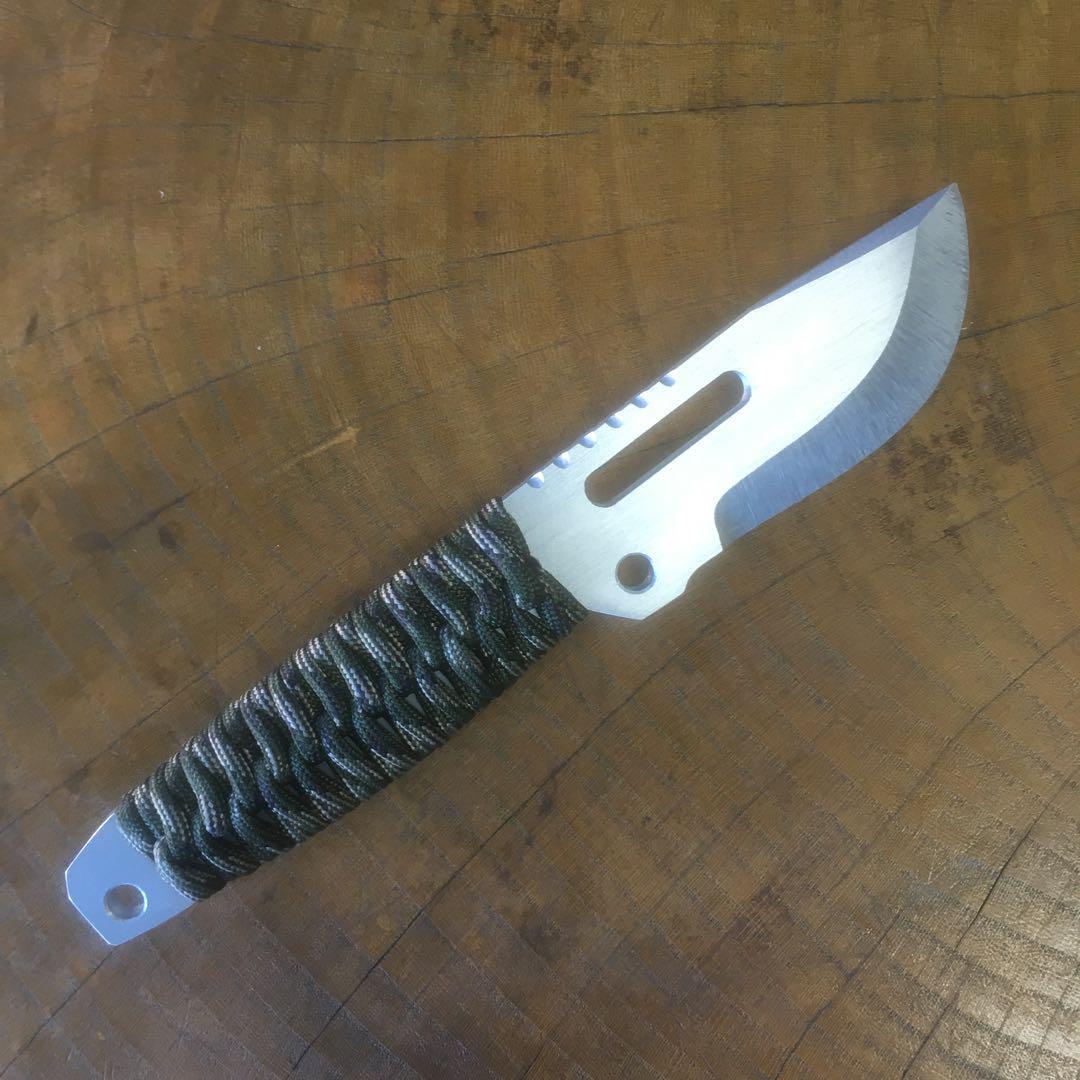 No 136 カスタム トレーニングナイフ 刃無し : 練習用バタフライナイフ