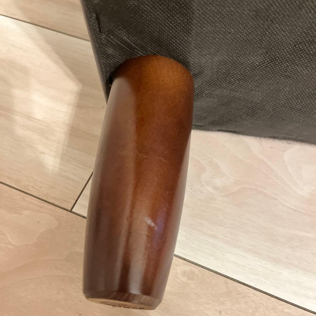 たかち様カリモク60 ブラック オットマン