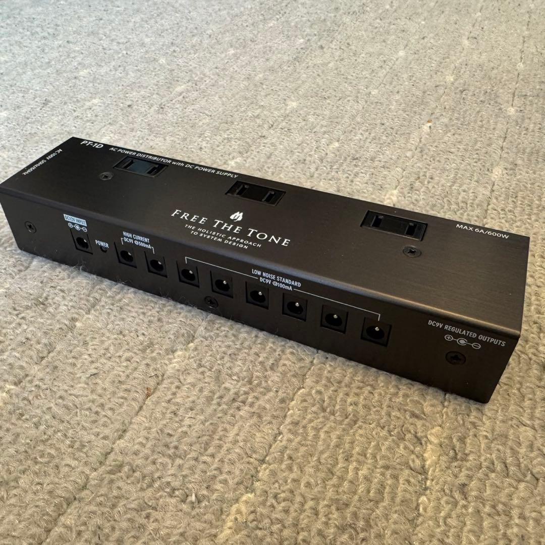 FREE THE TONE パワーサプライ PT-1D + オーテク電源ケーブル FREE THE