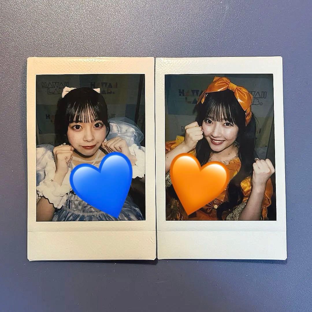 川本笑瑠 増田彩乃 チェキ - メルカリ