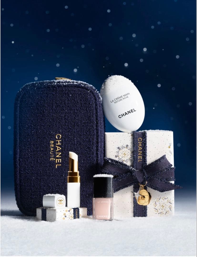 CHANEL リップアンドネイルケアセット シャネル コフレ2025ラッピング込