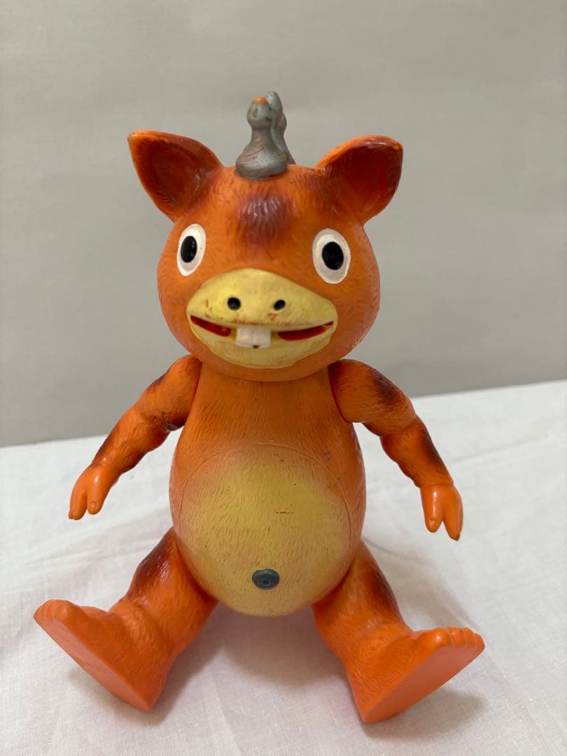 マルサン 怪獣ブースカ オレンジ王冠銀色塗装