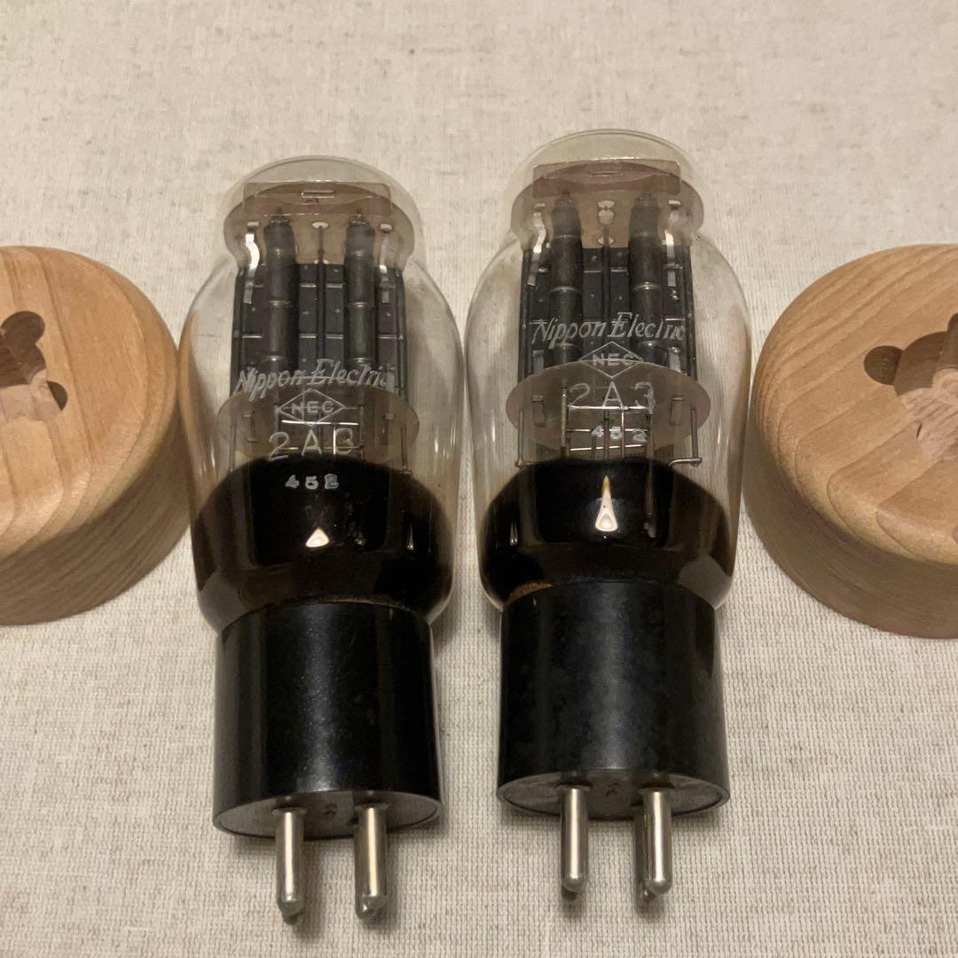 NEC 2A3 ペア（2本セット）中古品　動作未確認　真空管　3極管　出力管 楽天市場】【ふるさと納税】国産オーディオ用真空管TA-2A3【ペア：2本