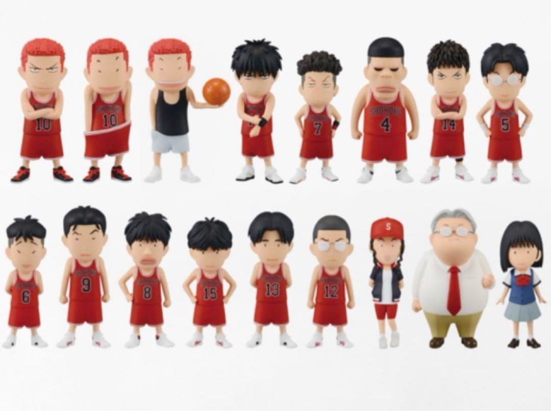 【国内正規品】初回版スラムダンク湘北セット、山王セット　フィギュアコレクション