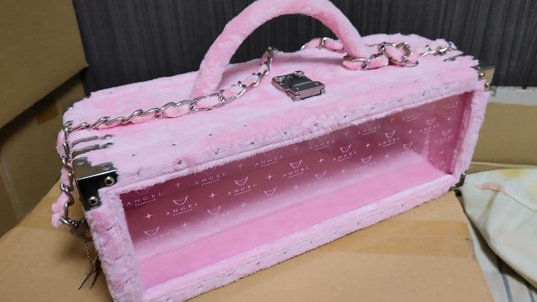 エンジェルシャンパン ドゥミセックロゼ ファータイプ 空箱のみ