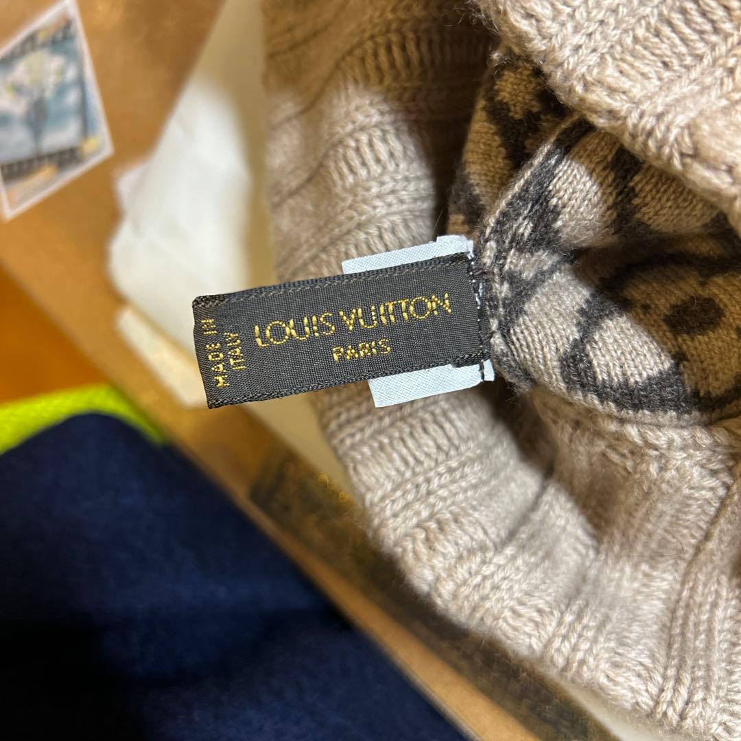 ルイヴィトン LouisVuitton ニット帽 カシミヤ レディース