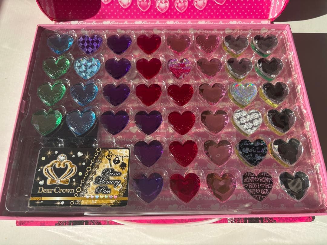プリティーリズム　トランク　プリズムストーン55個プリズムメモリーパス付き