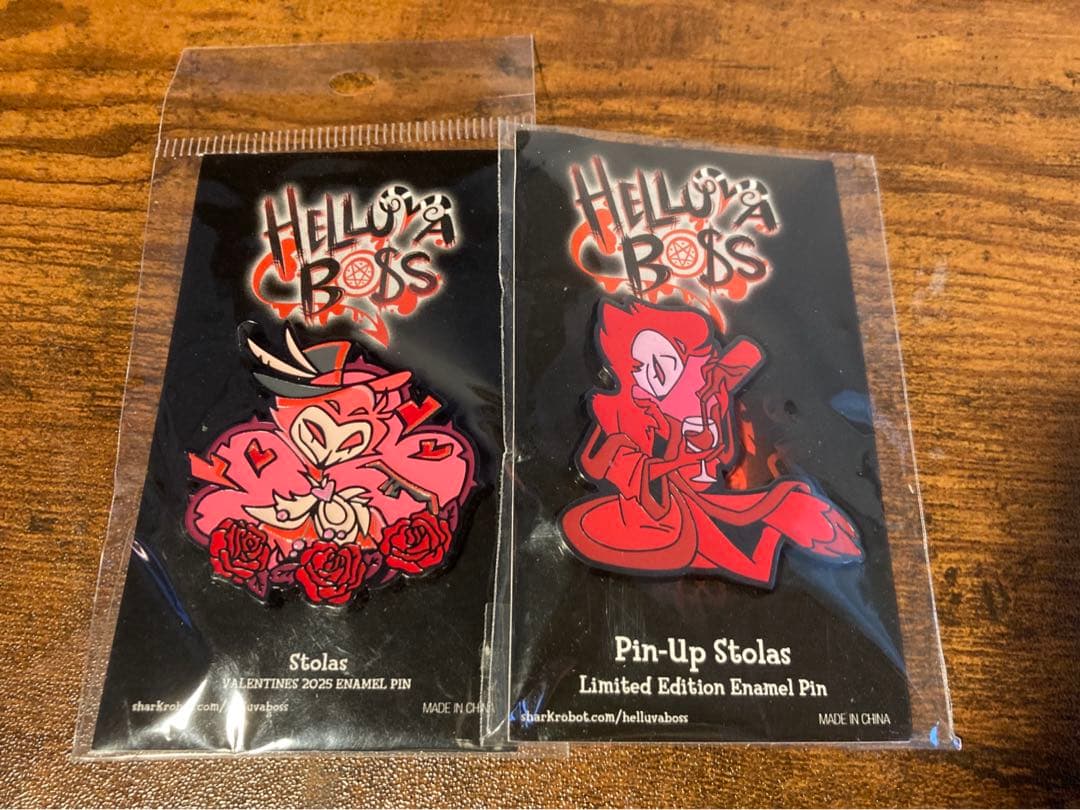 Helluva Boss」【公式】へルヴァボス ストラス ピンバッジ セット