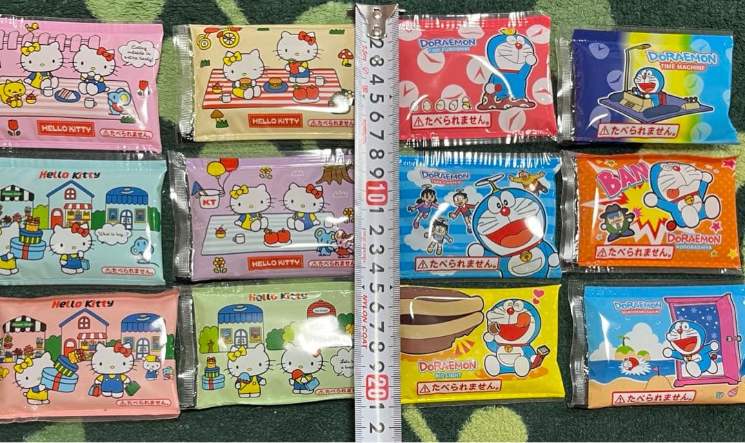 未使用 キティちゃん、ドラえもん 保冷剤
