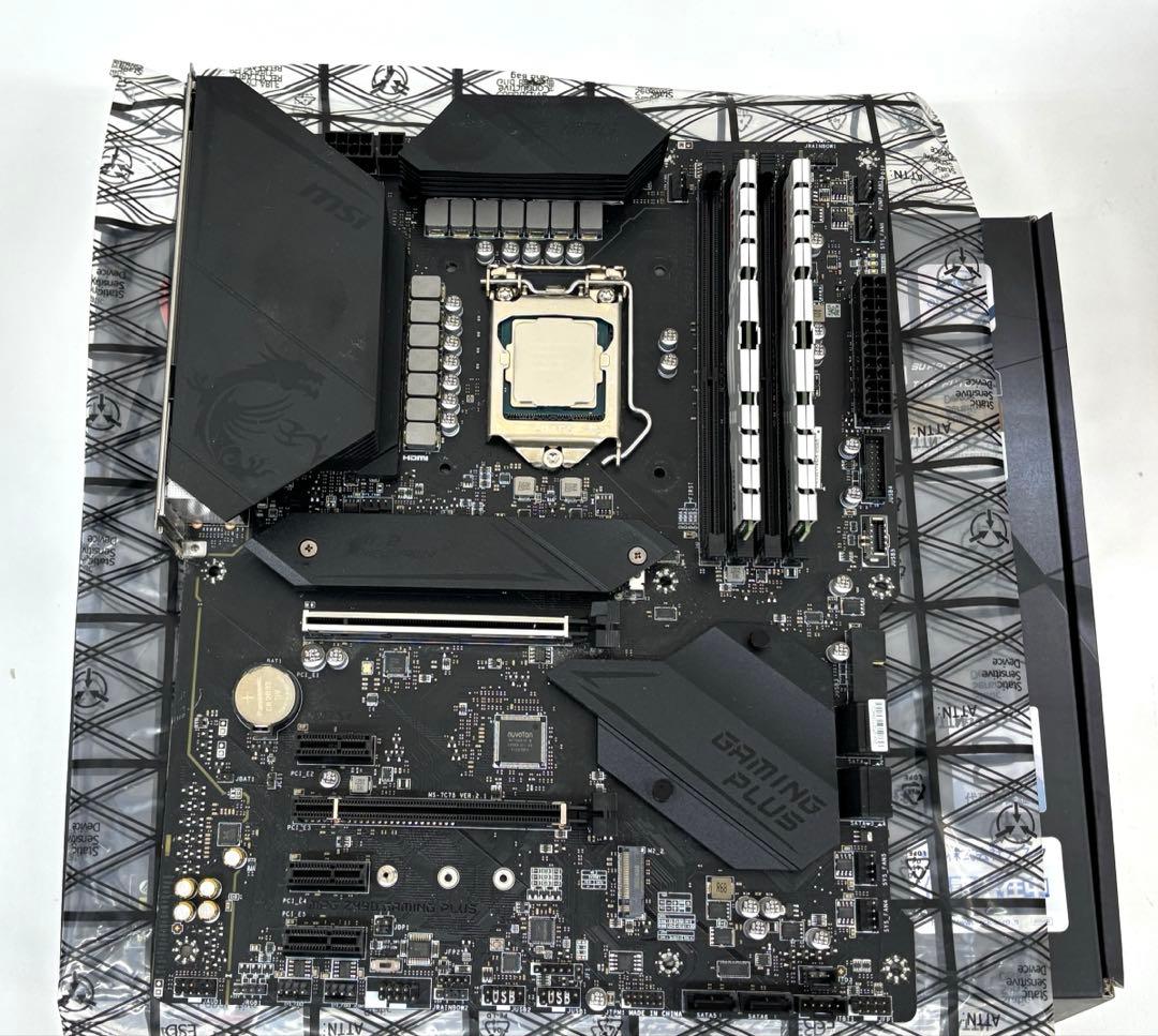 MSI Z490 マザーボード& i5 10400F ＆メモリ8GB セット