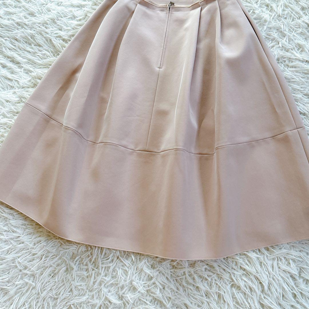 美品★FOXEY バロンスカート アンティークベージュ　希少サイズ　34