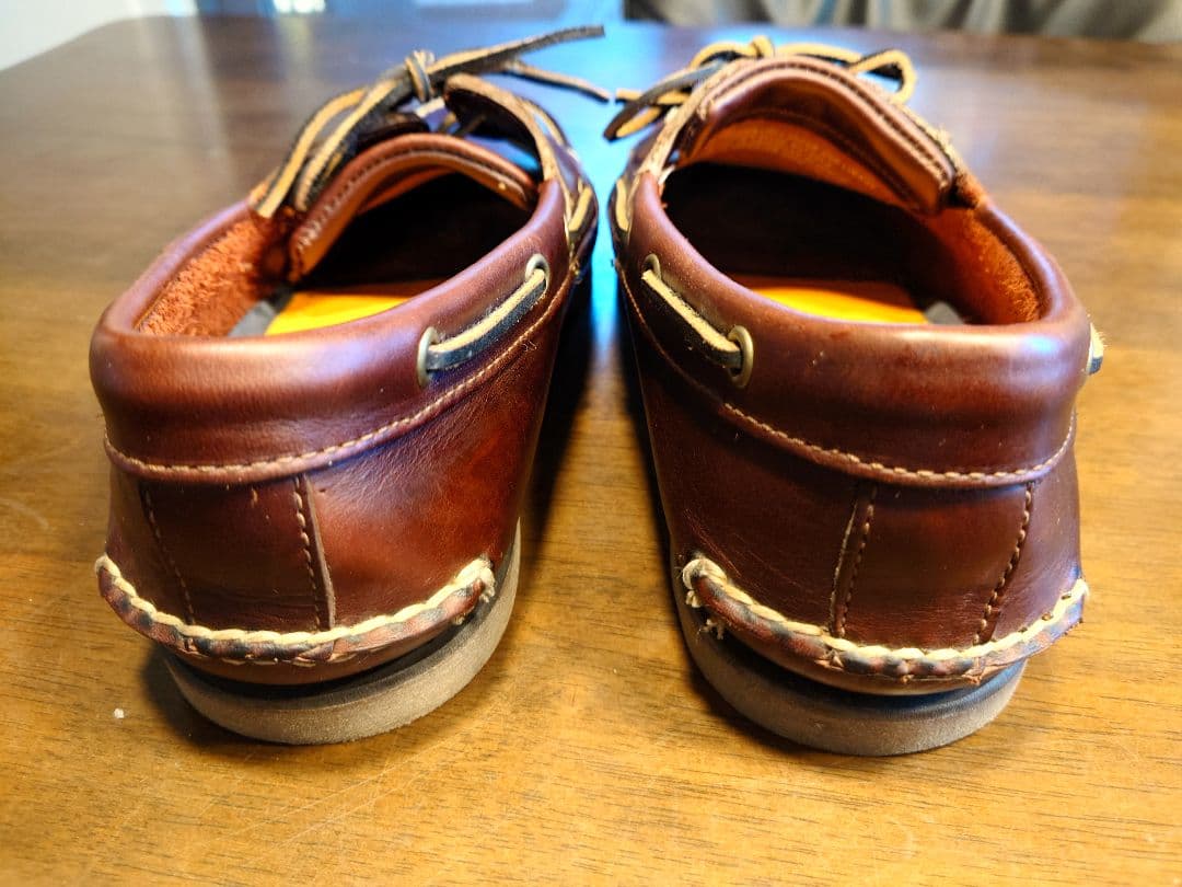 Timberland レザー デッキシューズ（未使用）