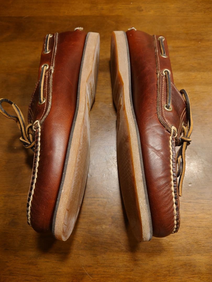 Timberland レザー デッキシューズ（未使用）