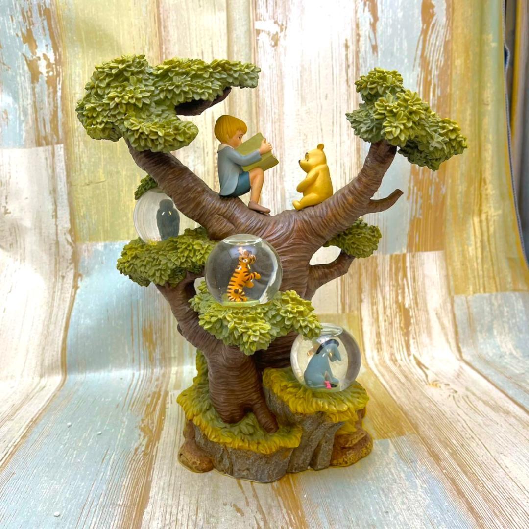 激レア★くまのプーさん スノーグローブ スノードーム★ディズニー ピグレット