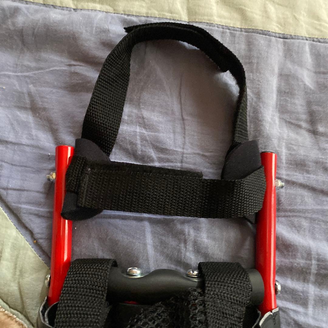 小型犬用 レッド メッシュ 車いす 小型犬用 レッド メッシュ 車いす