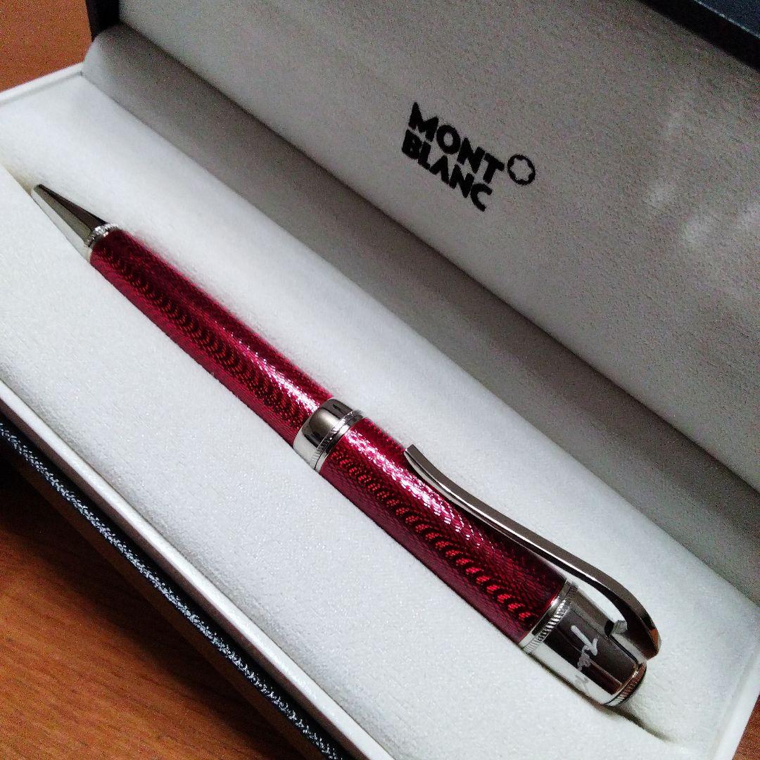 美品　MONTBLANCモンブラン ボールペン　レッド