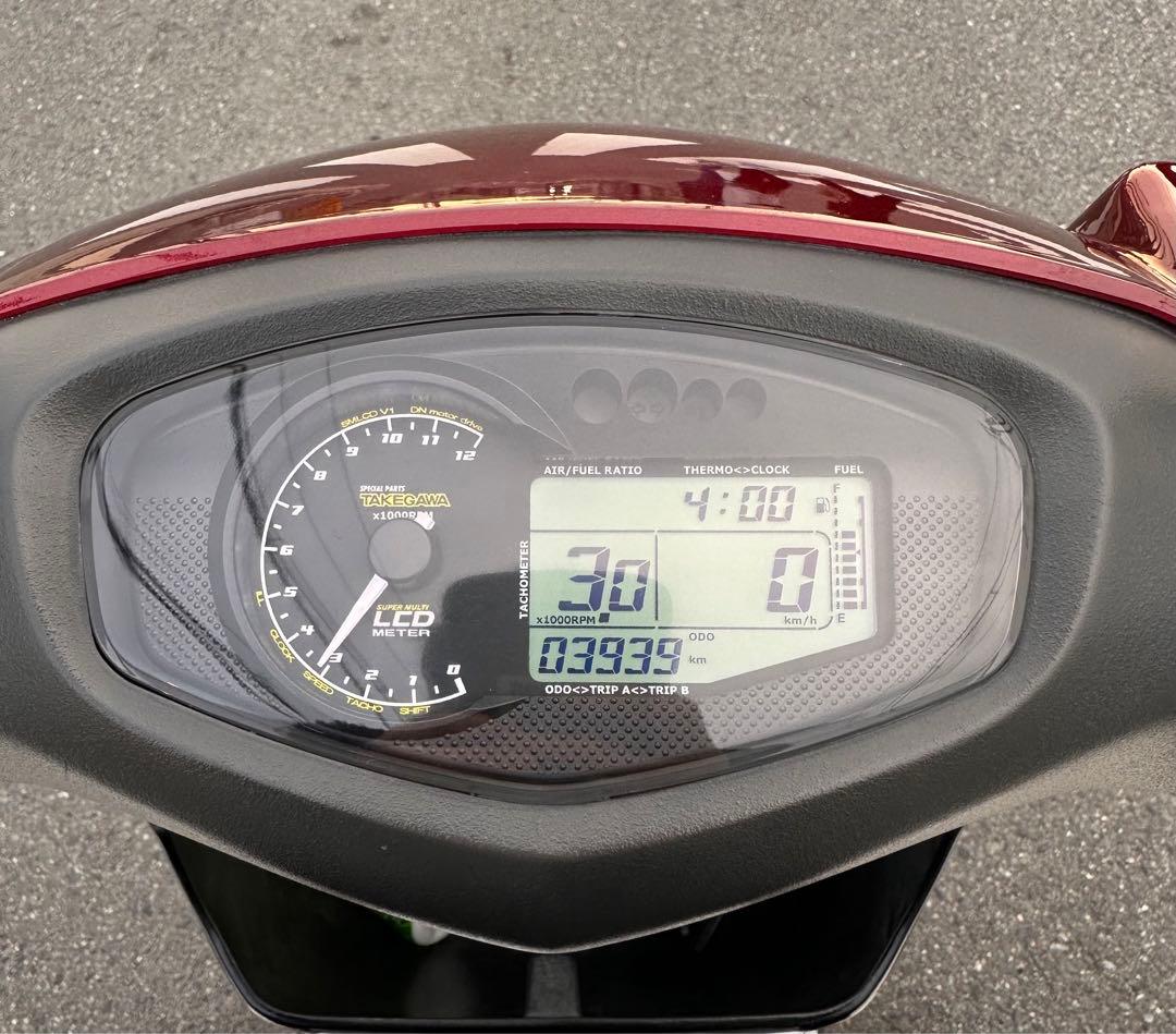 アドレスv125g SP武川 メーター デジタルメーター LCDメーター - メルカリ