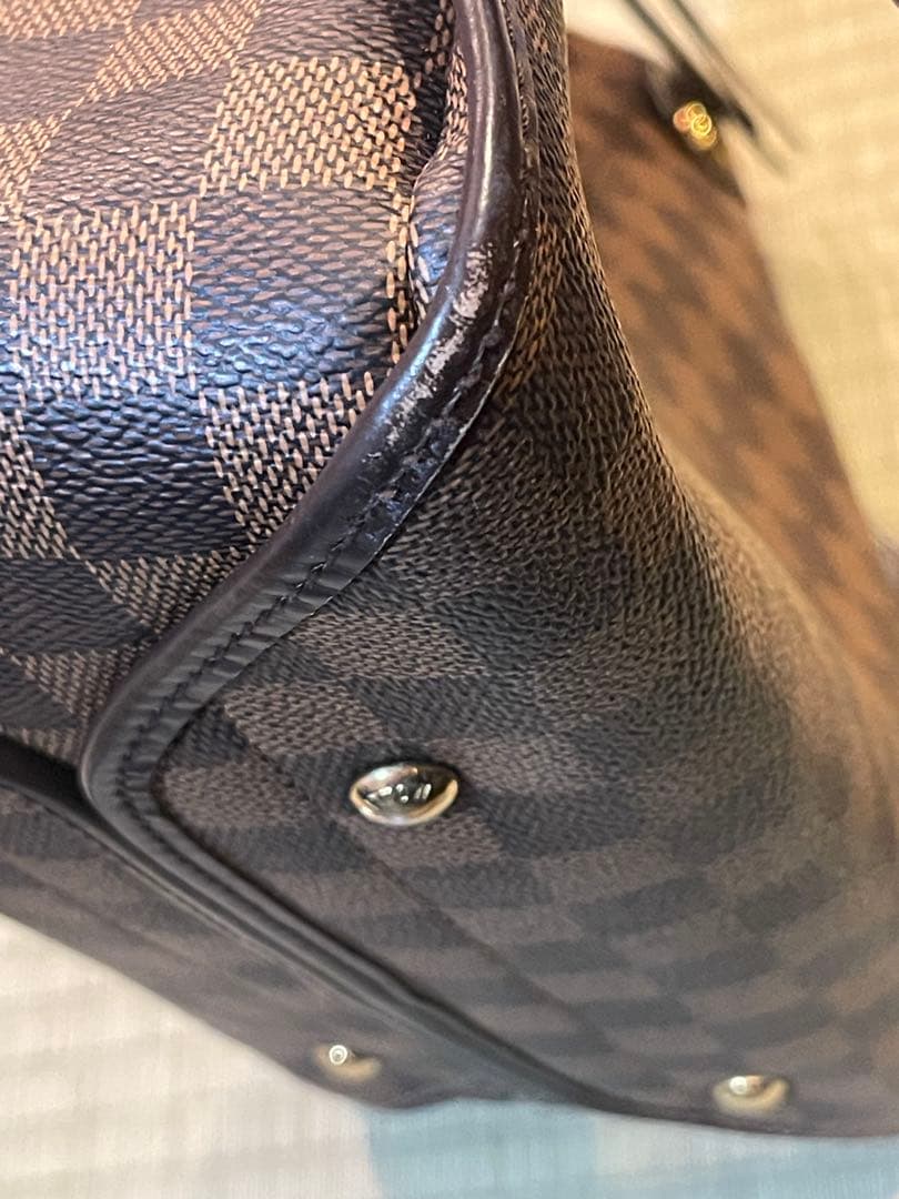 超希少　ルイヴィトン　ダミエ　新型　ドゥオモ　ショルダーストラップ