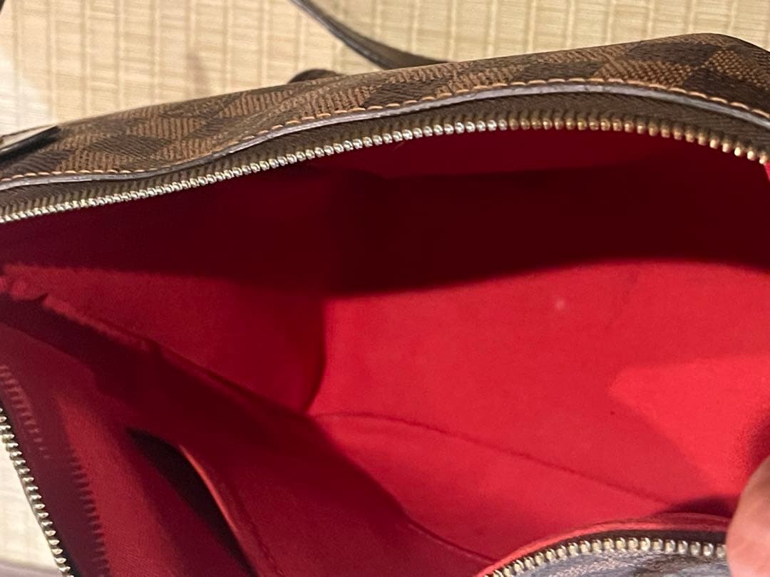 超希少　ルイヴィトン　ダミエ　新型　ドゥオモ　ショルダーストラップ