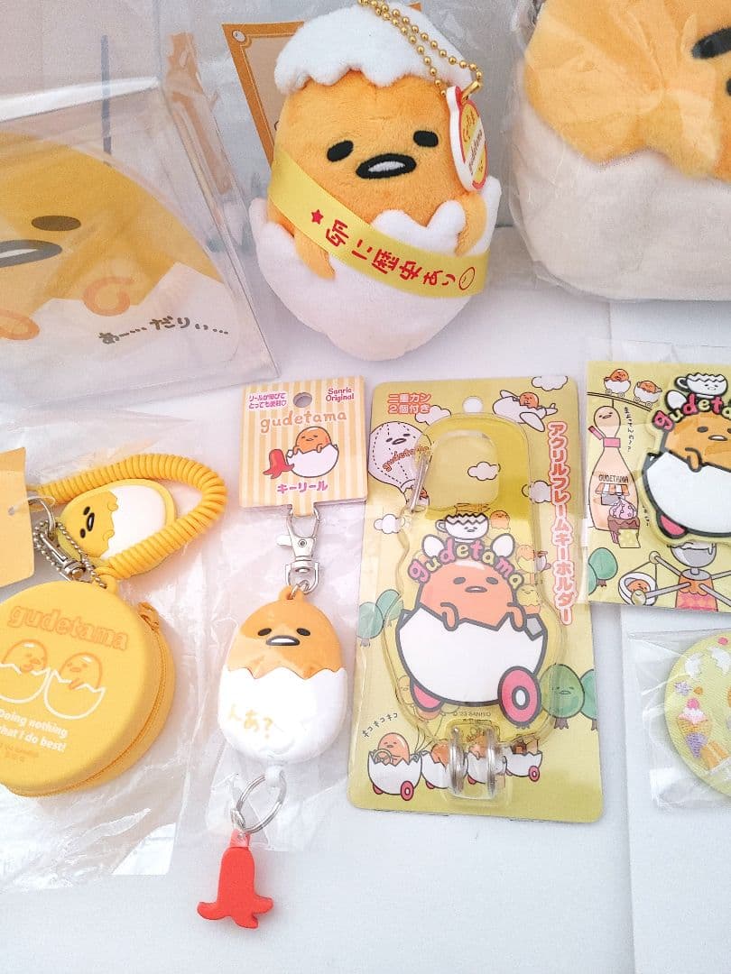 ぐでたま キャラクター大賞 10周年記念 たまスタ 窓付きポーチ等★未使用★