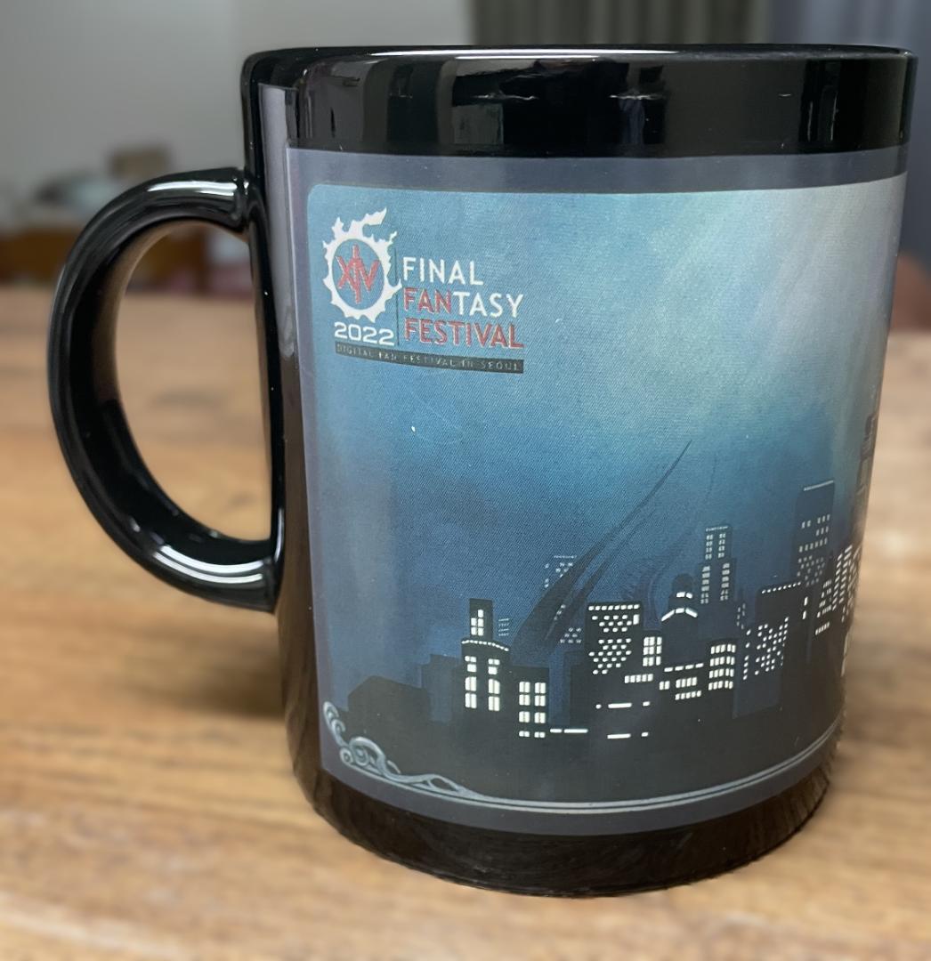 ファイナルファンタジーXIV 韓国ファンフェスアーモロートマグカップFF14