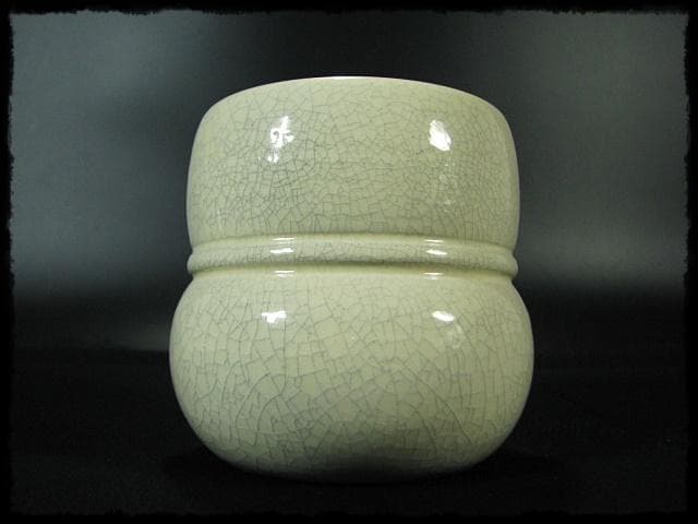 檜垣 良多 香炉釉 瓢形 火入 桂窯 茶道具 e24