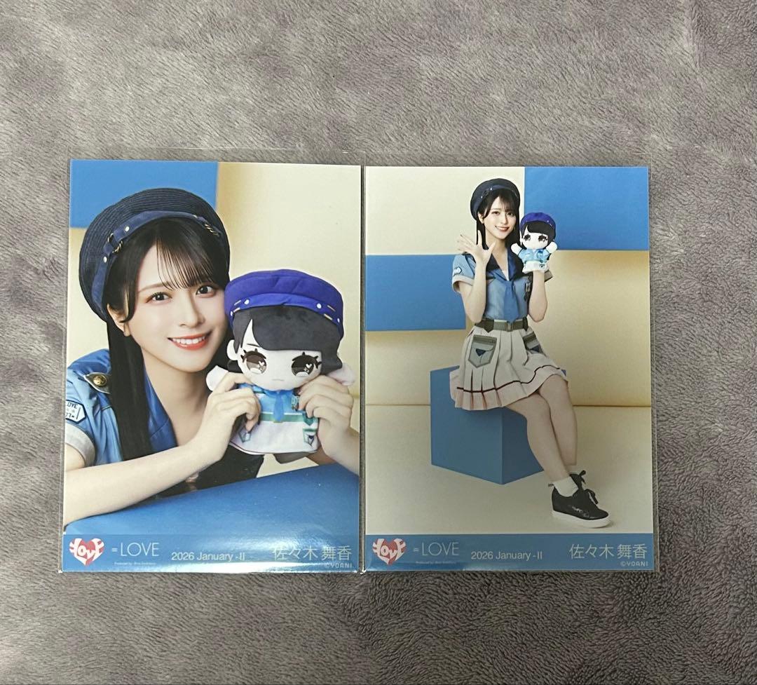 LOVE イコラブ 佐々木舞香 生写真 モーリーファンタジーコラボ