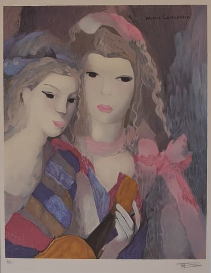 日本で人気ナンバーワン★マリーローランサン★愛と安らぎを追求した仏の女性画家