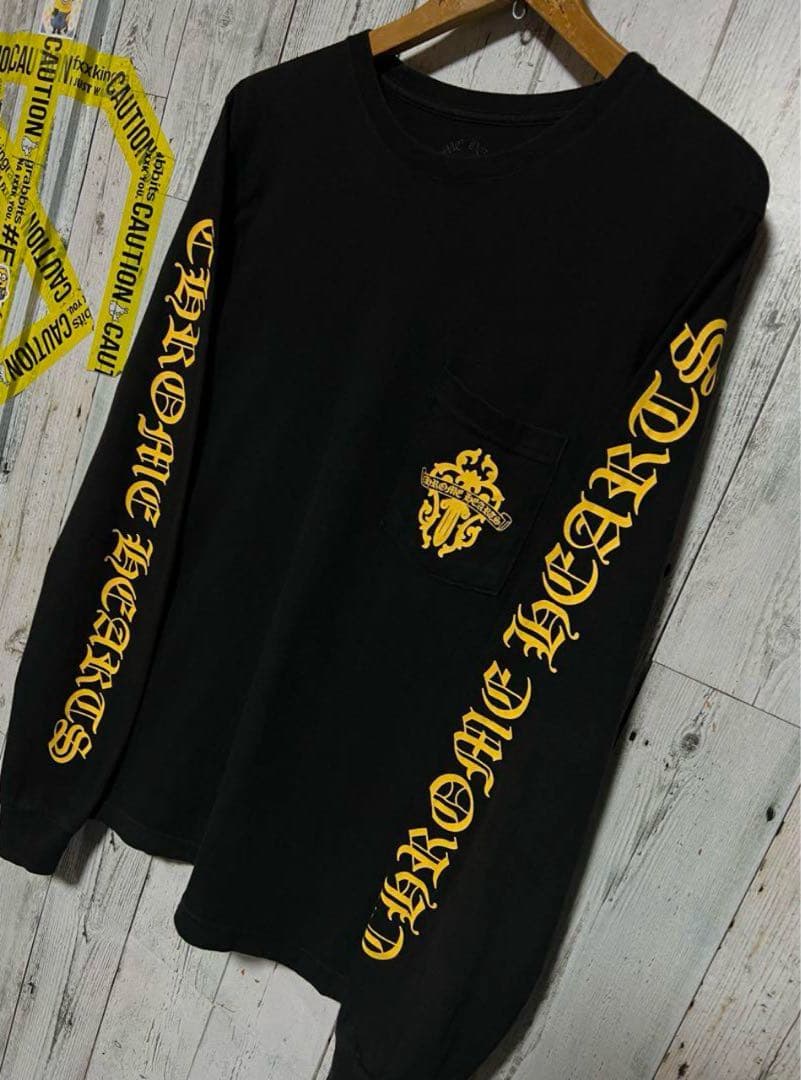 Chrome Hearts ロンT ダガー サイドロゴ クロムハーツ