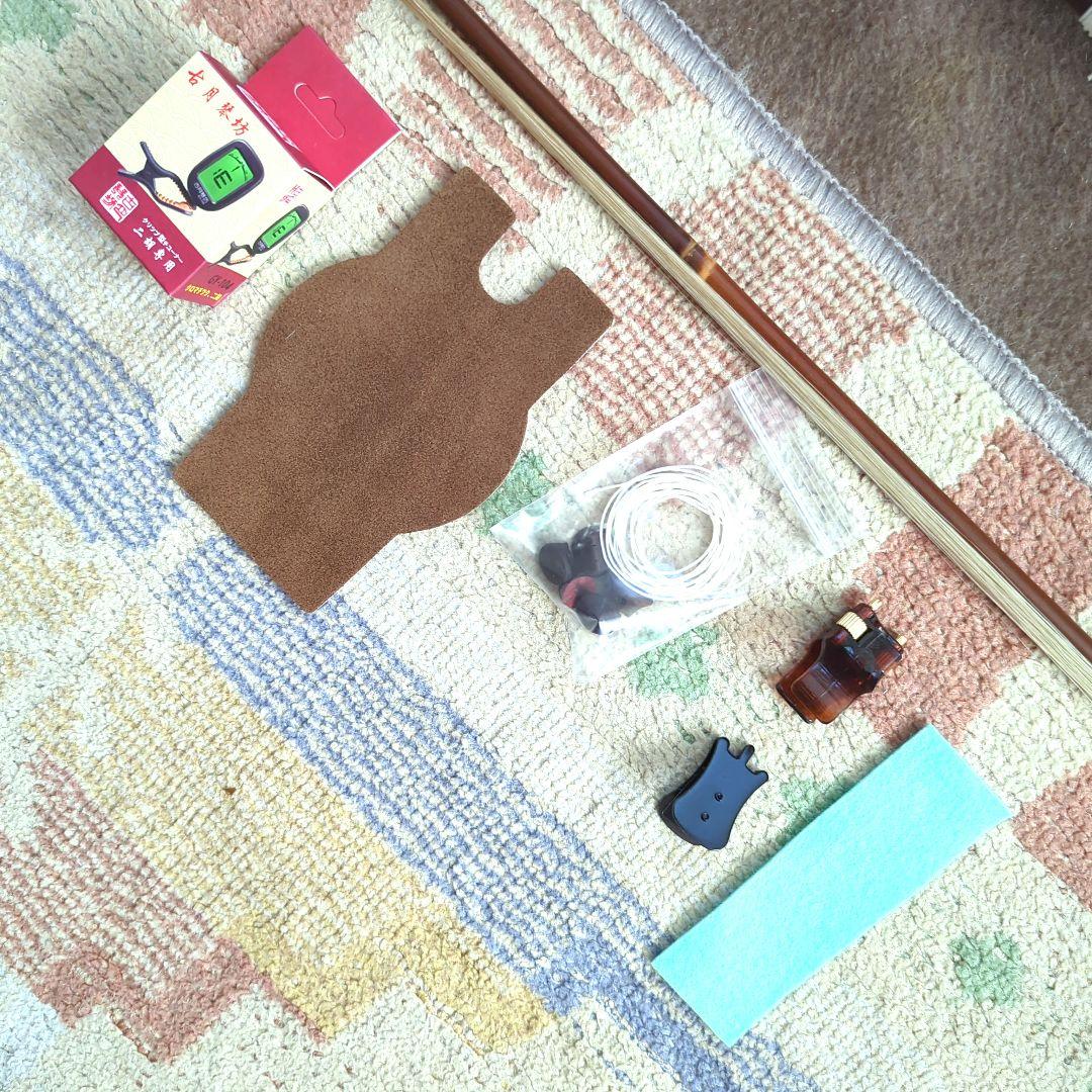 胡涵柔製作 16 未使用 明清老紅木 螺鈿二胡 龍、鳳凰