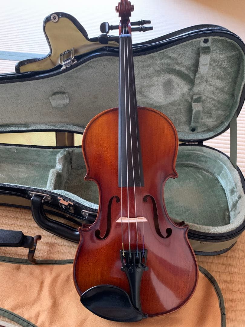 スズキ　バイオリン　2/1 サイズ　昭和　約30年前の購入　眠った楽器に♪を